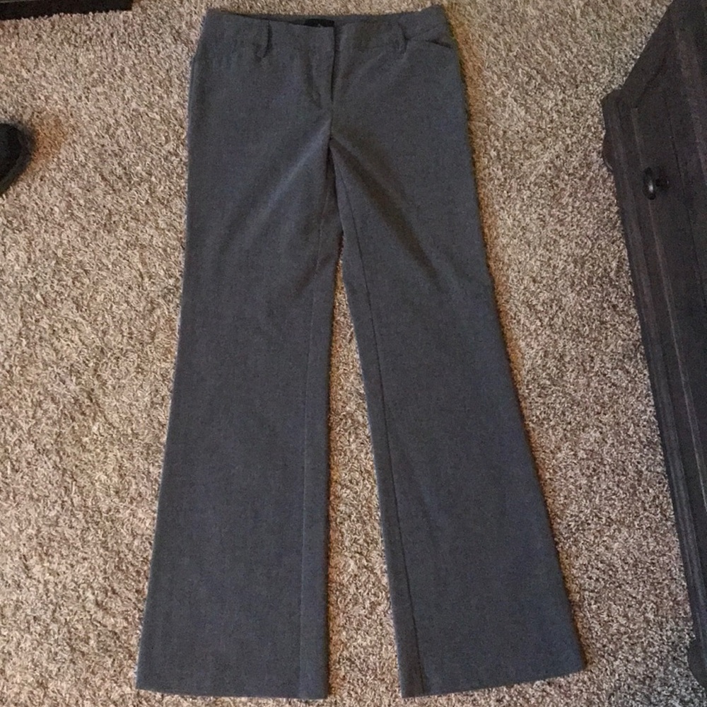 Charcoal grey dress slacks